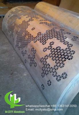 Good price metal solid panel Aluminum column  for facade curtain wall with 5mm thickness metal panel online