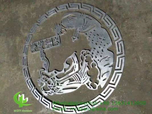 Good price Aluminum perforated panel for screen decoration with 3mm metal sheet with laser cutting craft online