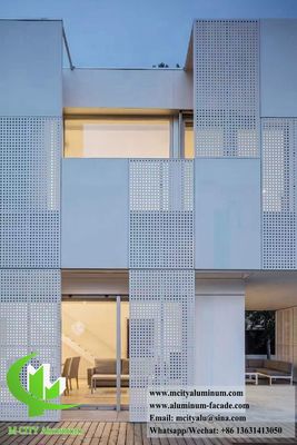 Good price CNC Punching Aluminum Sheet Metal Facade Wall Cladding online