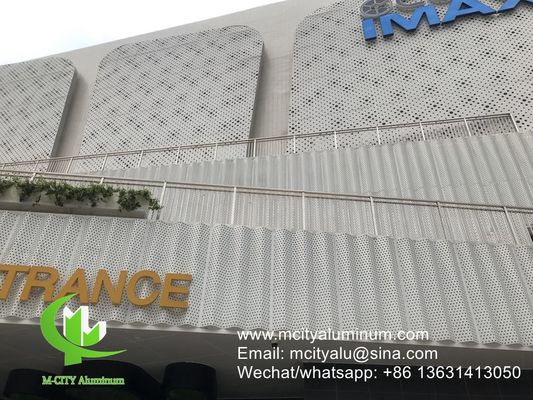 Good price 3d aluminum panel  facade wall cladding panel exterior building cover for building outdoor face online
