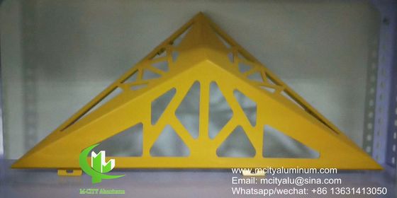 Good price curtain wall facade aluminum hollow decorative facade wall cladding exterior building curtain wall patterned facade online