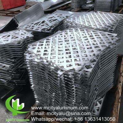 Good price Perforated aluminum  facade wall cladding panel exterior building front cover for building curtain wall online