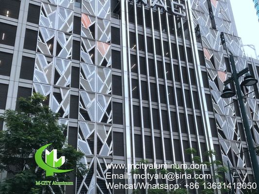 Good price PVDF Metal aluminum perforated non standard  panel used for building exterior online