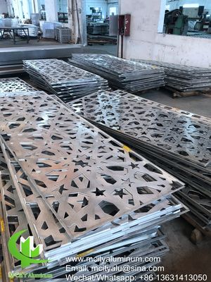 Good price guangdong Powder coated Metal aluminum solid panel cladding for facade exterior cladding online