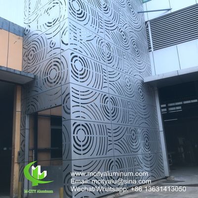 Good price foshan Powder coated Metal aluminum cladding for facade online