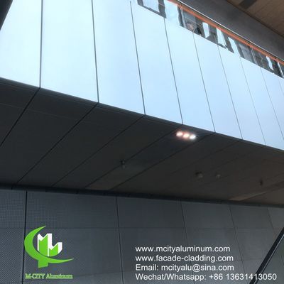 Good price Metal aluminum curtain wall aluminum solid panel facade cladding for facade covering online