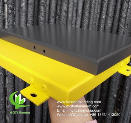 Good price 1.5mm Fluorocarbon Coated Aluminum Solid Panel for Facade Cladding with Custom RAL Colors online