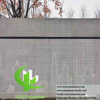 Good price Architectural Perforating Metal Screen Aluminium Sheet For Outdoor Use online