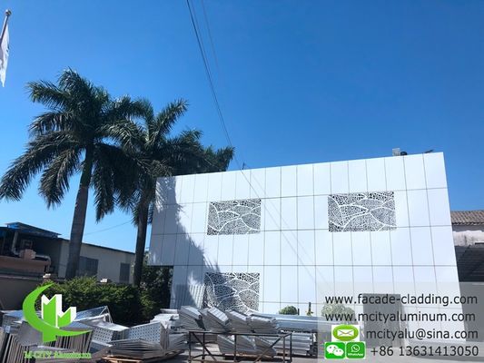 Good price 3003 Aluminum Alloy Powder Coated Perforated Aluminum Panel for Customizable Facade Cladding and Metal Curtain Wall online