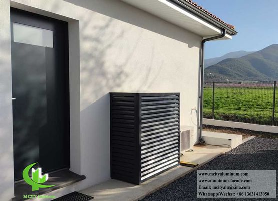 Customizable 2mm-3mm Thickness Powder Coated Corrosion Resistant Aluminum Air Conditioner Cover Metal Screen