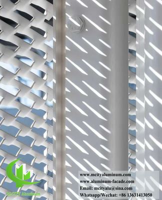 Good price Expanded Aluminum Mesh For Building Decoration 3mm Thickness online