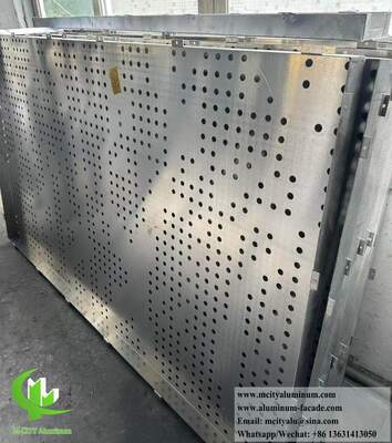 Custom Perforated Backlit Aluminum Ceiling System with Integrated LED Housing and CNC Laser-Cut Patterns