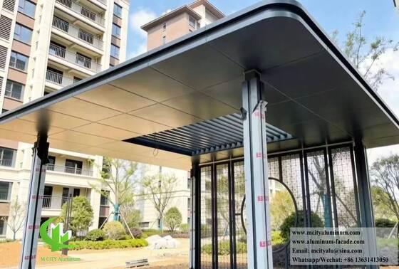 Premium Architectural Solid Aluminum Cladding & Canopy Panels
