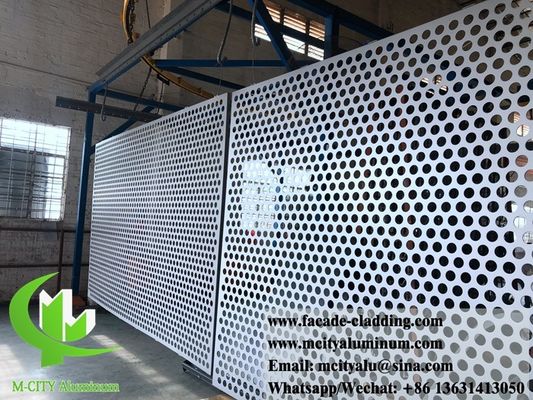 Good price China Manufacturer of Exterior Architectural aluminum facade perforated panels for cladding online