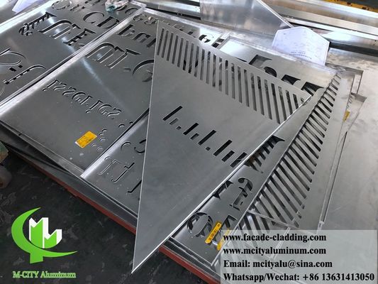 Good price 3003 Aluminum Alloy Powder Coated Solid Aluminum Panel for Facade Cladding with Custom RAL Colors online