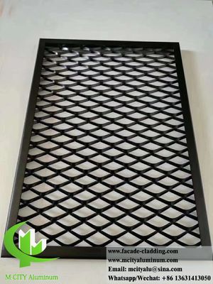 Good price Metal Cladding Aluminum Mesh Expanded Screen For Wall Cladding Facade Panels Decoration online