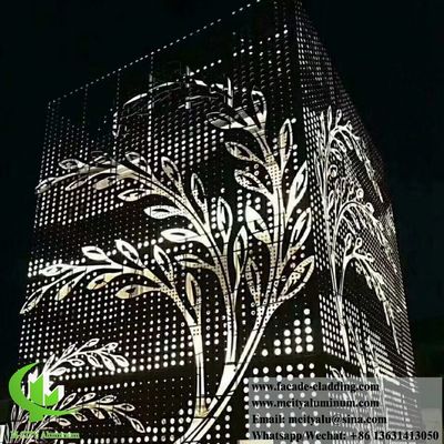 Good price Metal cladding architecture facades aluminum solid wall cladding factory in China online