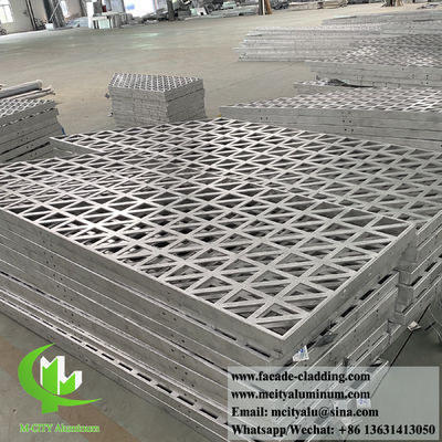Good price Customized Perforation Design PVDF Coated 3mm Thickness Aluminum Facade Cladding Metal Cladding System online