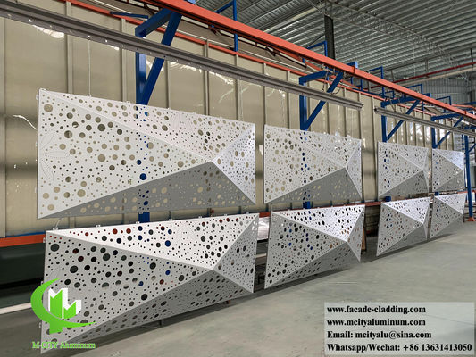 Good price Solid aluminum cladding 3D metal facade system for building wall decoration exterior online