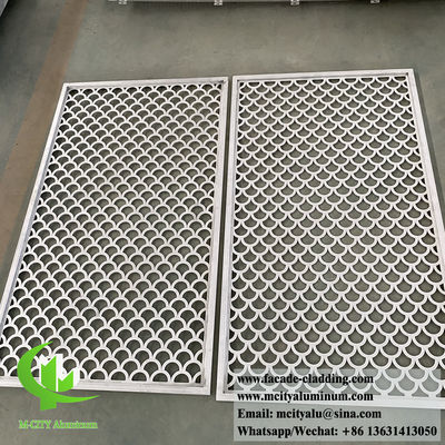 Good price Laser cut metal screen aluminium panels for window mesh and wall cladding decoration online
