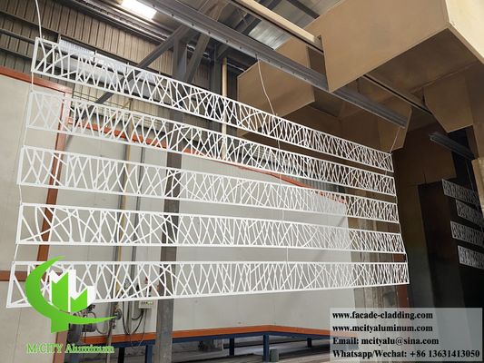 Good price Decorative Metal Wall Panels For Ceiling, Wall, Facade, Powder Coated White 3mm Thickness online