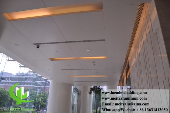 Good price Solid Aluminum Ceiling Panel with Waterproof Fireproof Exterior and Hollow Patterns for Facade Cladding online