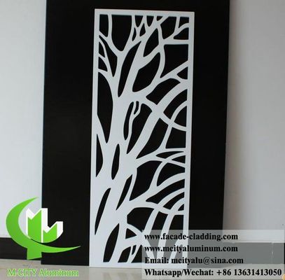 Good price Laser Cut Metal Privacy Screens Decorative Panels Aluminium Sheet 3mm Thickness online