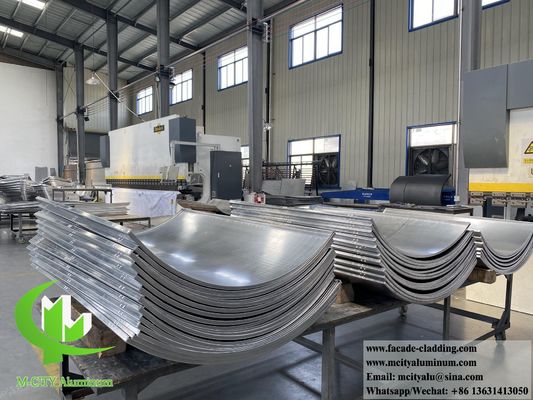 Good price Architectural Metal Wall Panels Customized Design aluminum Facade Systems online