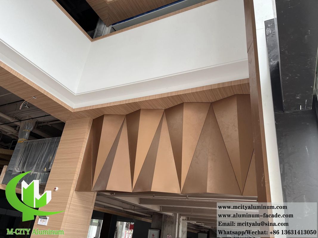3D Aluminum Cladding with LED Lighting & Custom Patterns