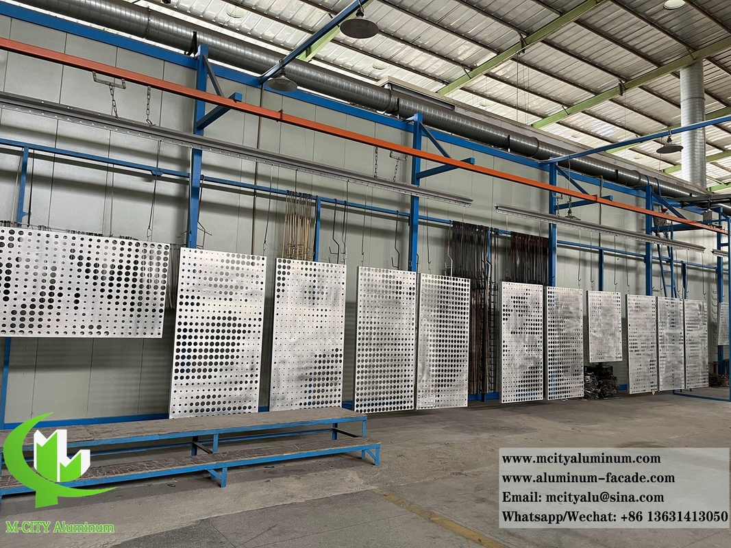 Perforating Metal Sheet Aluminium Wall Facades Wall Cladding Decoration