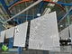 Aluminum Perforated Facade with Thickness 1.5-20mm, Powder Coating &amp; PVDF Surface Treatment supplier