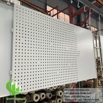 3mm Metal Decorative Screen Aluminum Panels Facade Cladding In Foshan, China supplier