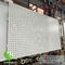 Perforating Metal Screen Aluminum Panel Powder Coated White Color For Facade Cladding supplier