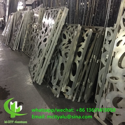 aluminum solid panel sheet metal facade cladding fence bending sheet 2.5mm thickness for curtain wall facade decoration