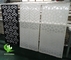 CNC Laser cut panel aluminum decorative sheet for facade cladding metal sheet supplier