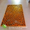 Metal aluminum engraving screen panel laser cutting facade panel home decoration tree patterns supplier