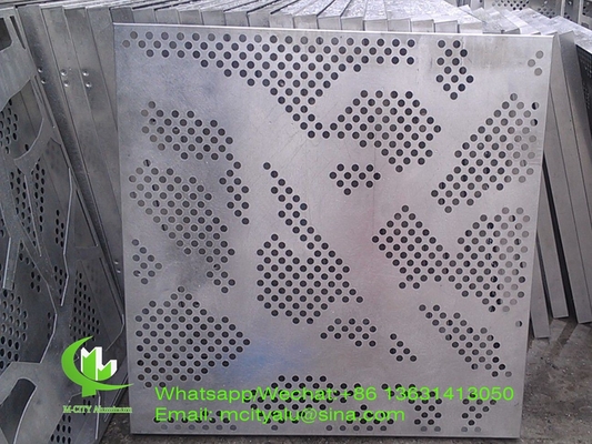 solid panel aluminum veneer sheet metal facade cladding bending sheet 2.5mm thickness for curtain wall facade decoration
