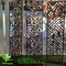 Aluminum laser cut screen panel sheet for fence decoration perforated screen panel supplier