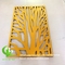 aluminum cutting screen panel with tree patterns design laser cutting panel for balcony facade window supplier
