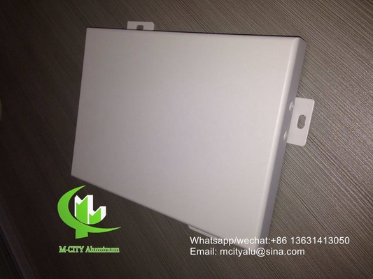 3mm metal aluminum cladding panel with powder coated for facade curtain wall column supplier