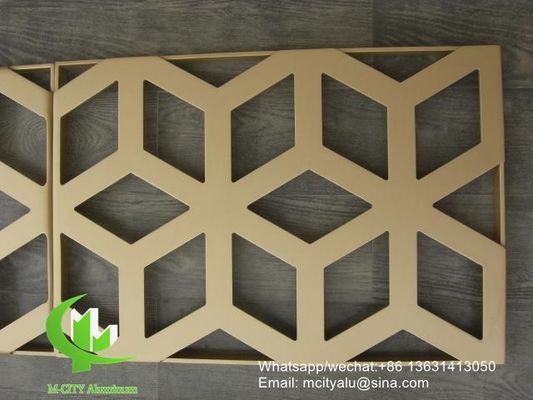 aluminum facade cladding panel