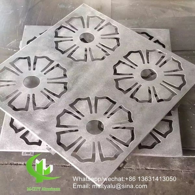 custom made aluminum decorative panel cladding panel for facade curtain wall