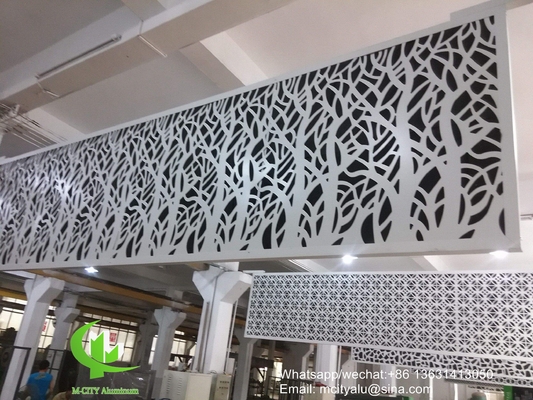 solid panel aluminum veneer sheet metal facade cladding bending sheet 2.5mm thickness for curtain wall facade decoration
