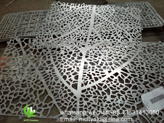white aluminum veneer sheet metal facade cladding bending sheet 2.5mm thickness for curtain wall facade decoration