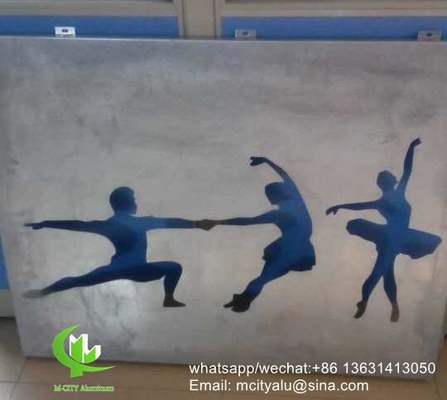 Aluminum carving panel cladding panel 2.5mm thickness for windows decoration