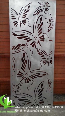 Aluminum carving panel cladding panel 2.5mm thickness for windows decoration supplier