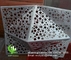 butterfly Metal aluminum decorative perforated sheet for decoration supplier