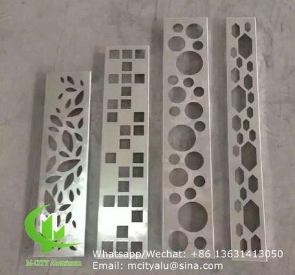 round aluminum decorative panel cladding panel with pvdf finish for facade curtain wall solid panel single panel