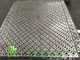hollow perforated air ac cover aluminum laser cut cnc aluminum screen sheet for wall cladding  decoration supplier