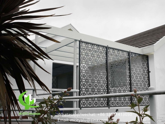 3003 Metal aluminium cladding panel for facade curtain wall  with 3mm thickness aluminum panel